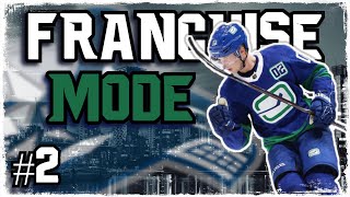 NHL 21 Franchise Mode - Canucks (#2) - Trading for picks!