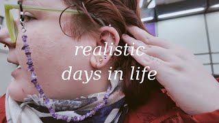 realistic days in life - Gdańsk, piercing i nowa kawiarka