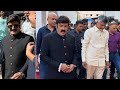 Nandamuri Balakrishna & CM Chandrababu Naidu Visuals at Unstoppable S4 Show Sets