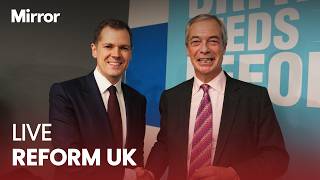 LIVE: Nigel Farage and Robert Jenrick hold press conference in London