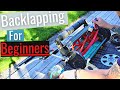 Sharpening push reel mower // Backlapping my Gardena 400 C