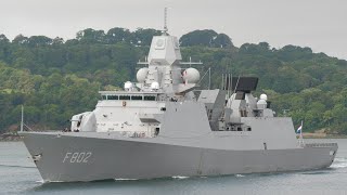 Dutch warship training in UK waters; HNLMS De Zeven Provinciën 🇳🇱 🇬🇧