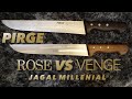 Review Pisau Sembelih PIRGE VENGE V ROSE, Mana yang lebih bagus??