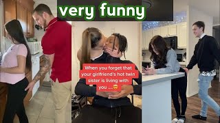 slapping girlfriend twin butt Ultimate Prank new funny video 2021