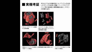 バンダイ(BANDAI) RG 機動戦士ガンダム 逆襲のシャア サザビー 1/144スケール 色分け済みプラモデル