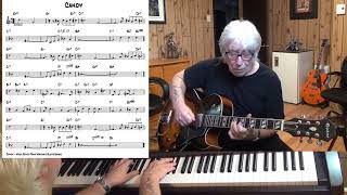 Candy - Jazz guitar \u0026 piano cover ( Lee Morgan )