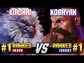 SF6 ▰ XIAOHAI (#1 Ranked Akuma) vs KOBAYAN (#1 Ranked Zangief) ▰ High Level Gameplay