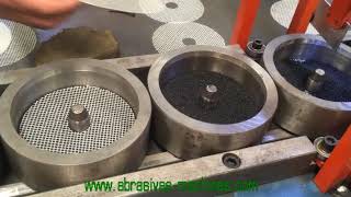 Grinding wheel production line