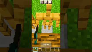 How to make powerful axe in minecraft | #shorts | #shortsvideo
