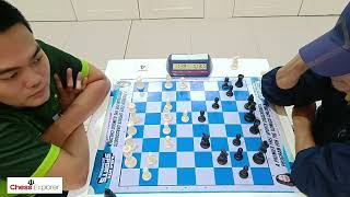 Kevin Arquero vs. NM Cesar Mariano 2nd Iloilo City Chess Festival.