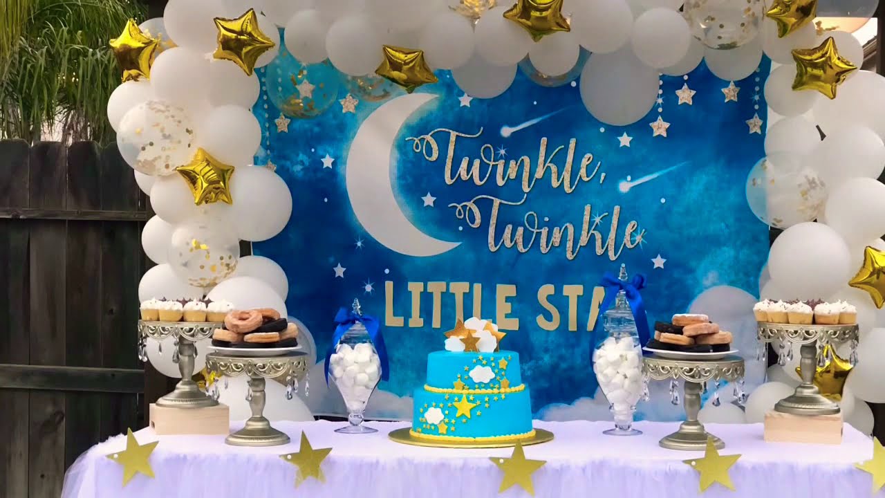 Twinkle Twinkle Little Star ⭐️ 🌙party Decorations Ideas , 2020 - YouTube