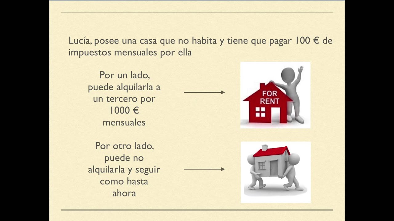 Concepto De Coste De Oportunidad - YouTube