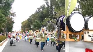 2016年 中野ねぶた運行1 『東北復興大祭典なかの〜青森人の祭典〜』