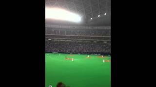 ２０１０　日本シリーズ第２戦　中日ｖｓ千葉ロッテ　清田育宏　応援歌