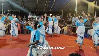 ഒരു കിടിലൻ കൈകൊട്ടി കളി #dance #kaikottikalisongs #folksong #2024 #vishnu siva