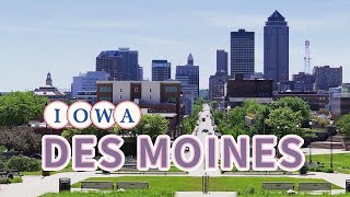 【 DES MOINES - IOWA】  — The Capital and largest city of Iowa | walking In East Village Des Moines