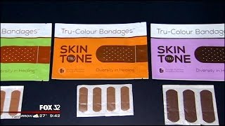 New bandages made to match your skin tone