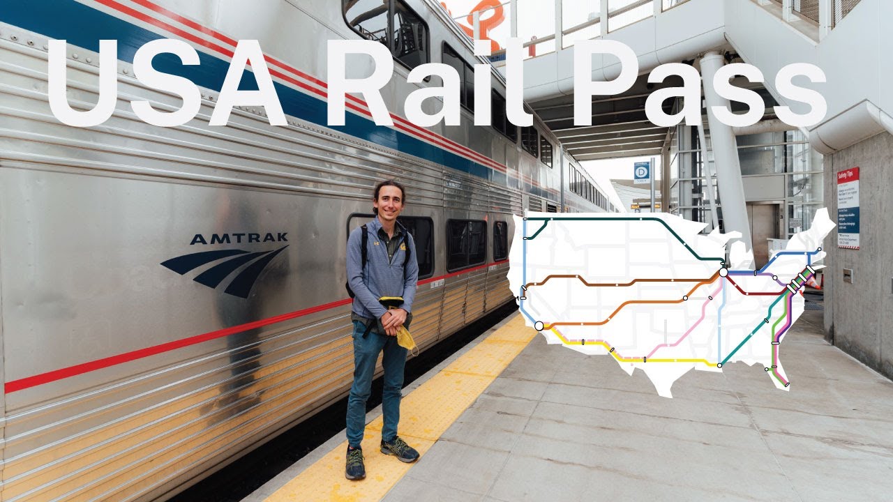 USA Rail Pass: 9,000 Miles On Amtrak - YouTube