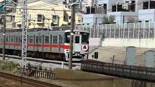 山陽電鉄5000系5120F本線直通特急 山陽垂水駅到着