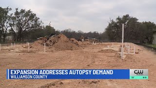 Forensic facility expansion to address autopsy demand in Williamson County