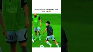 Messi Learned Something New That Day