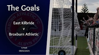 East Kilbride v Broxburn Athletic - The goal