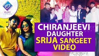 Chiranjeevi Daughter Srija sangeet dance video || Ramcharan
