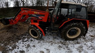 ZetorVlog-1-21/ Zetor 7745 nakládání hnoje/ brácha testuje GoPro Hero 9