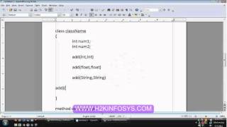 Java Class and Objects Tutorial | Java Online Training for Beginners | Java Course | Free Demo