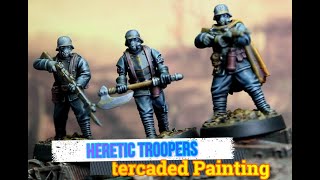 How To Paint Trench Crusade: Heretic Troopers