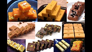 Top 10 Instant Burfi recipes in Tamil-Less ghee, Easy to make, No fail sweet for Festivals