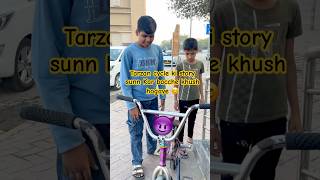 Tarzan ki story sunn kar Bacche khush hogaye 😍😈 #irfanbmx #ytshorts #tarzanbmx #viral #bmx #yt