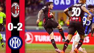 AC Milan 0-2 Inter | Highlights #ChampionsLeague