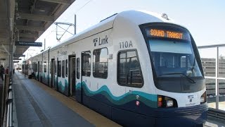 Sound Transit Central Link LRT - SeaTac Airport to Chinatown (2016)