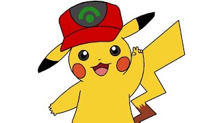 Let's Draw Pikachu ❣️ Using Python Turtle Graphics #shorts #programming