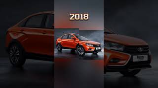 LADA Vesta evolution. 2015-2024. SUBSCRİBE.#bassboosted