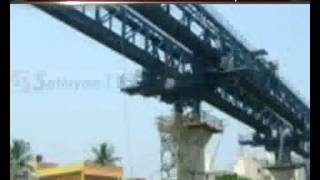 75 meter long cantilever technology flyover at Kathipara junction - Sathiyam tv News