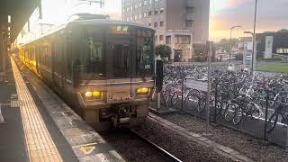 舞鶴線223系5500番台普通東舞鶴行き発車