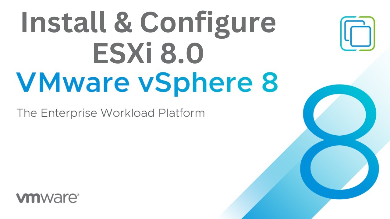 VSphere 8 | ESXi 8.0 Installation And Configuration | How To Install ...