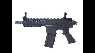 Classic Army M4 Pistol BK Full Metal AEG 1.1J CA100M #DMdiffusion