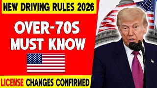 🚨 New USA Driving Rules for Over-70s Start January 2026 – What You Must Know Now