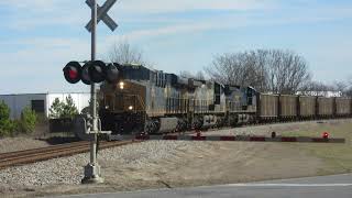 CSX ES44AH 969 Leads C313-18 With A Special Horn Salute