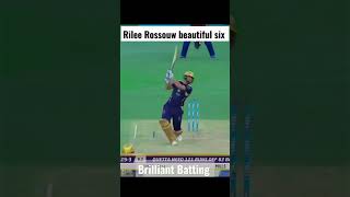 Rilee Rossouw brilliant six | Rossouw batting attitude #cricket #psl #hblpsl8 #hblpsl #rileerossouw