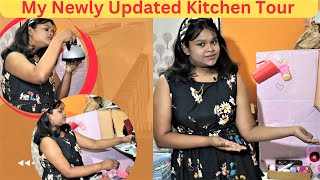 My Newly Updated Kitchen Tour #natkhatisuhani,