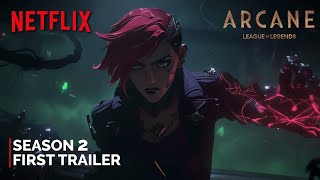 Arcane - Season 2 | First Trailer | NETFLIX (4K) | League of Legends (2025)