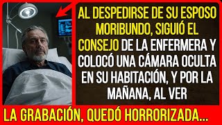 La mujer instaló una cámara oculta en la habitación de su esposo, y por la mañana, al ver...