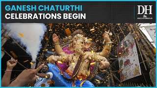 Richest Ganpati idol installed in Mumbai | Ganesh Chaturthi 2023 | Dasara elephants