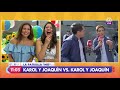 ¡los dobles de karol y joaquín mucho gusto 2018