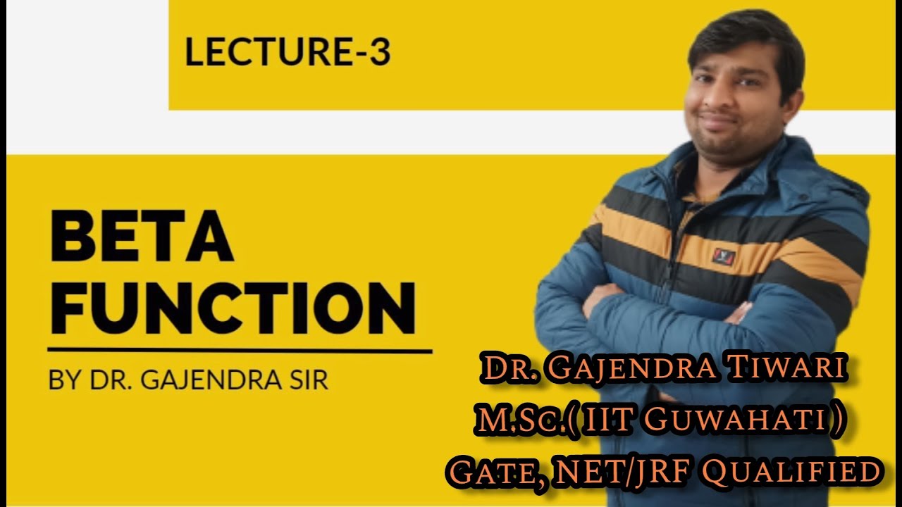 Beta Function Part 1 Definition And Properties Integral Calculus