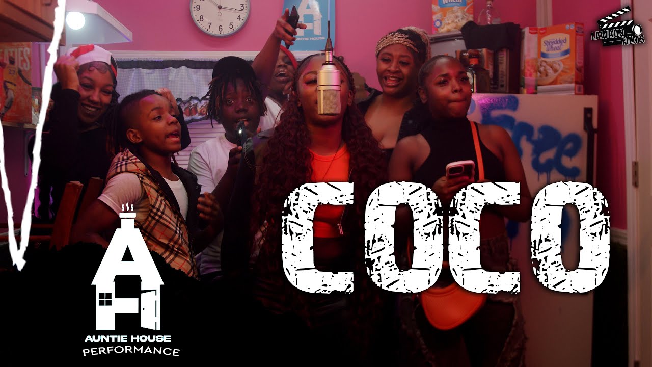 Coco Get In With Coco Auntie House Performance With Lawaunfilms